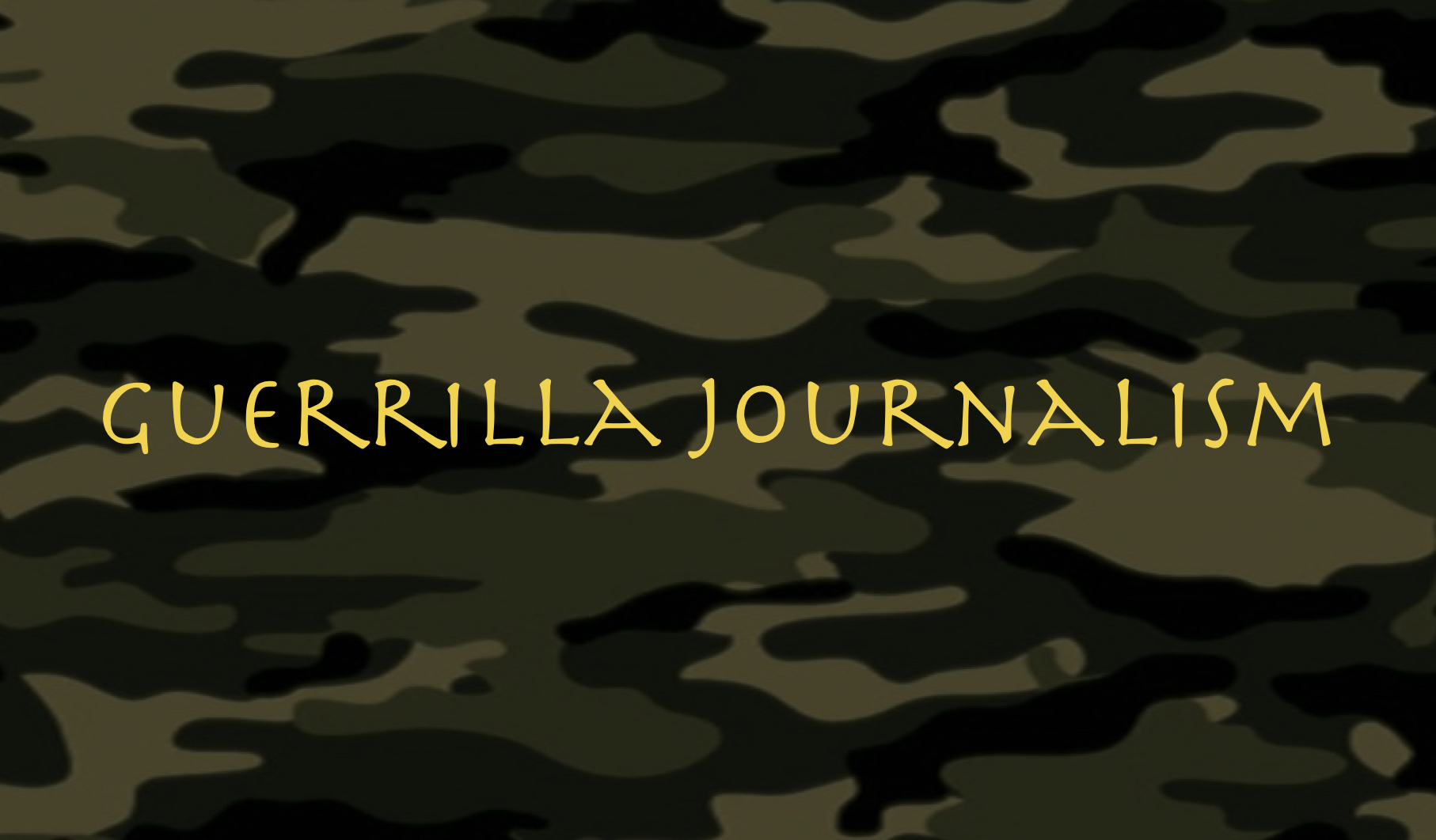 The Complete Guerrilla Journalism - SNA Japan