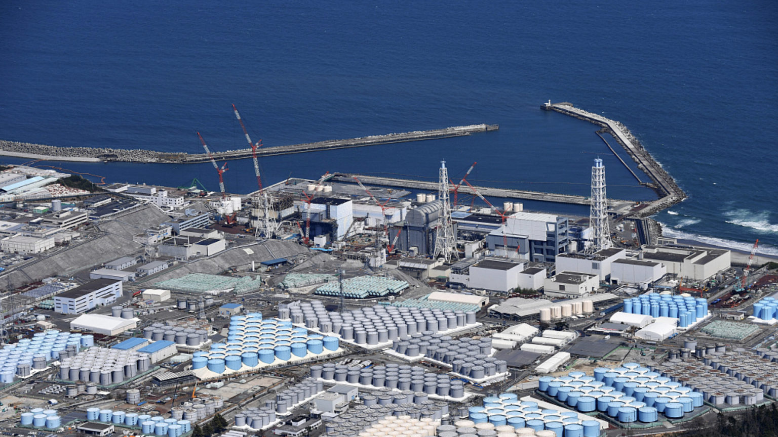 Fukushima Water Tanks - SNA Japan